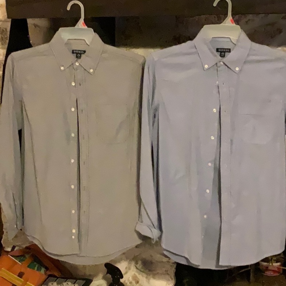 Lot of 2 Men’s Dress shirts new with tags #61308A